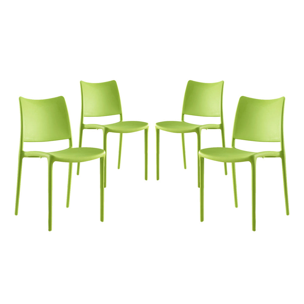 Modway EEI-2425 Hipster Dining Side Chair Set of 4