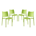 Modway EEI-2425 Hipster Dining Side Chair Set of 4