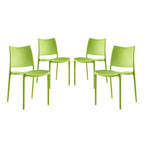 Modway EEI-2425 Hipster Dining Side Chair Set of 4