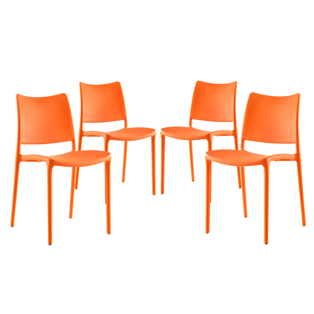 Modway EEI-2425 Hipster Dining Side Chair Set of 4