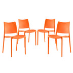 Modway EEI-2425 Hipster Dining Side Chair Set of 4