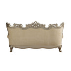 ACME 51040 Ranita Sofa with 7 Pillows, Fabric & Champagne (1Set/2Ctn)