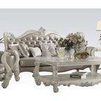 ACME 52125 Versailles KD Antique White Sofa