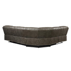 ACME 52540 Tavin Sectional Motion Sofa, Taupe Leather-Aire Match  5