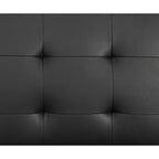 ACME 53040 Essick II Sectional Sofa, Black PU (1Set/2Ctn)