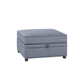 ACME 53307 Bois II Storage Ottoman, Gray Velvet