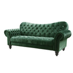 ACME 53400 Iberis Sofa, Green Velvet (1Set/2Ctn)
