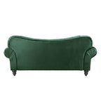 ACME 53400 Iberis Sofa, Green Velvet (1Set/2Ctn)