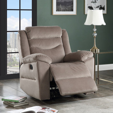 ACME 53667 Fiacre Glider Recliner, Velvet