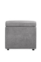 ACME 53722 Alwin Modular Armless Chair, Dark Gray Fabric