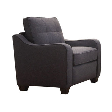 ACME 53792 Cleavon II Chair, Gray Linen