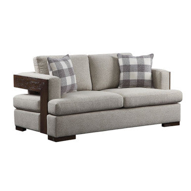 ACME 54851 Niamey Loveseat with 2 Pillows