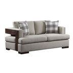 ACME 54851 Niamey Loveseat with 2 Pillows