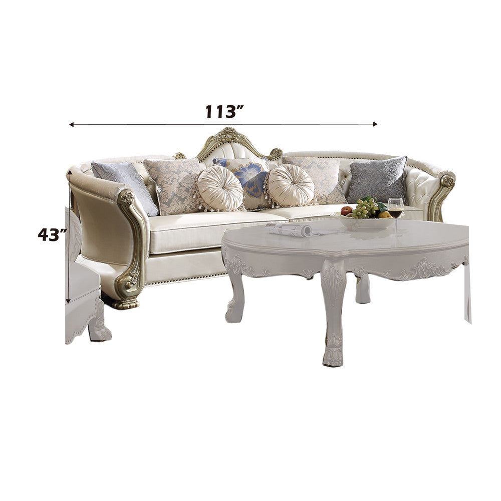ACME 54875 Dresden Ii Oval Sofa