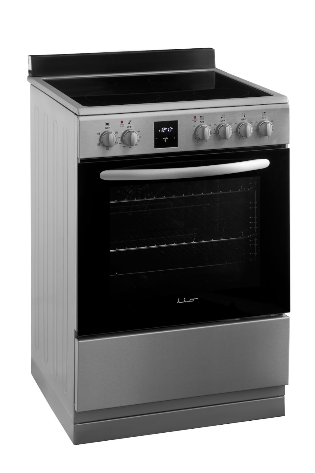iio Professional Series Electric 4 Burner Stovetop And Oven Range - 24 Inch