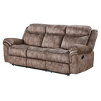 ACME 55020 Zubaida Sofa, 2-Tone Chocolate Velvet  1