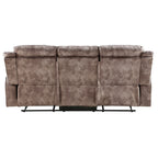 ACME 55020 Zubaida Sofa, 2-Tone Chocolate Velvet  4