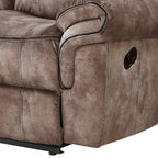 ACME 55020 Zubaida Sofa, 2-Tone Chocolate Velvet  6