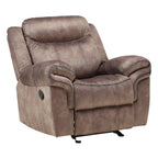 ACME 55022 Zubaida Recliner, 2-Tone Chocolate Velvet  1