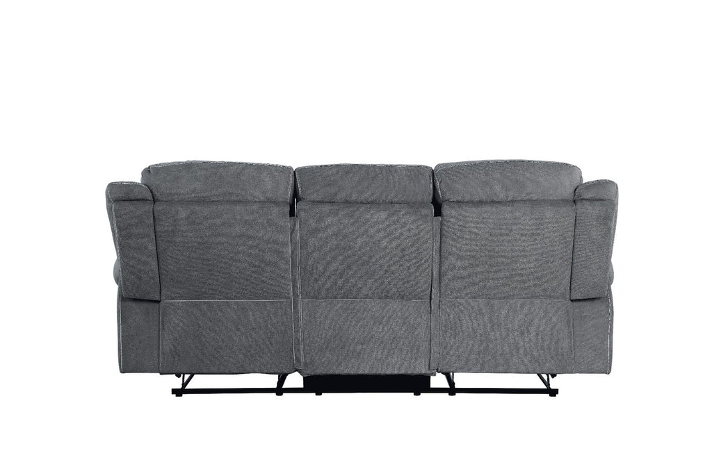 ACME 55025 Zubaida Sofa, 2-Tone Gray Velvet  5