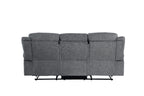 ACME 55025 Zubaida Sofa, 2-Tone Gray Velvet  5