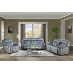 ACME 55030 Mariana Sofa, Silver Gray Fabric