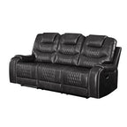 ACME 55410 Braylon Motion Sofa, Magnetite PU