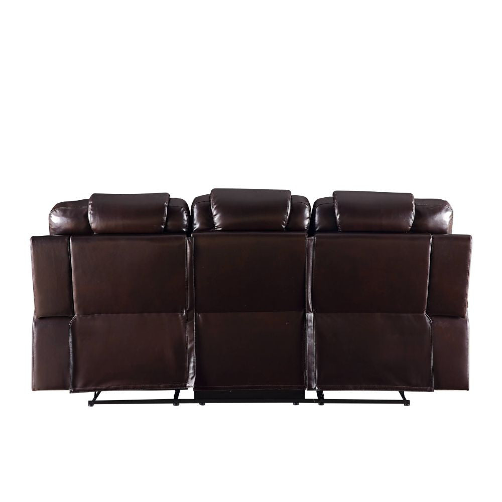 ACME 55415 Braylon Motion Sofa, Brown PU