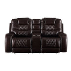 ACME 55416 Braylon Love with Console (Motion), Brown PU
