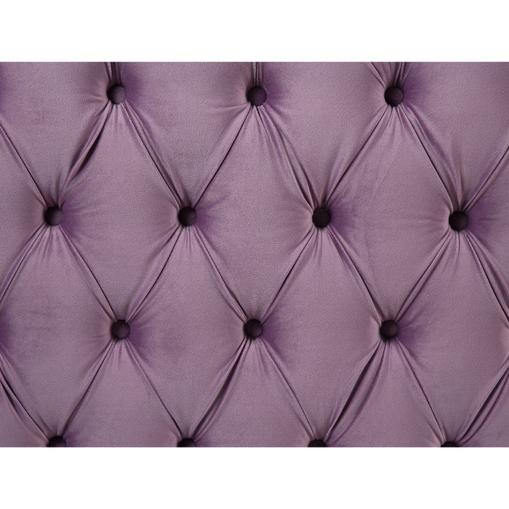 ACME 55500 Rhett Sectional Sofa, Purple Velvet
