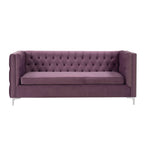 ACME 55500 Rhett Sectional Sofa, Purple Velvet