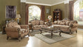 ACME 56030 Ragenardus Sofa with 5 Pillows, Fabric & Vintage Oak