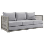 Modway EEI-2923 Aura Outdoor Patio Wicker Rattan Sofa