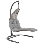 Modway EEI-2952 Landscape Hanging Chaise Lounge Outdoor Patio Swing Chair