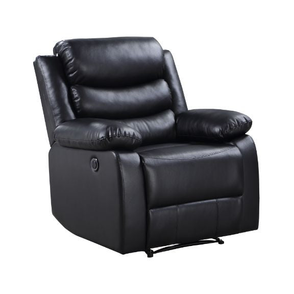 ACME 56910 Eilbra Power Recliner, Black PU