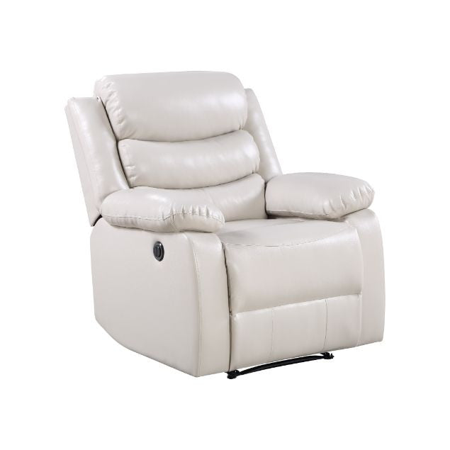 ACME 56911 Eilbra Power Recliner, Beige PU