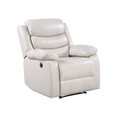 ACME 56911 Eilbra Power Recliner, Beige PU