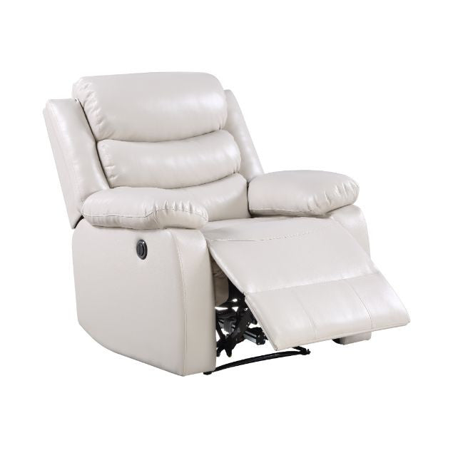 ACME 56911 Eilbra Power Recliner, Beige PU