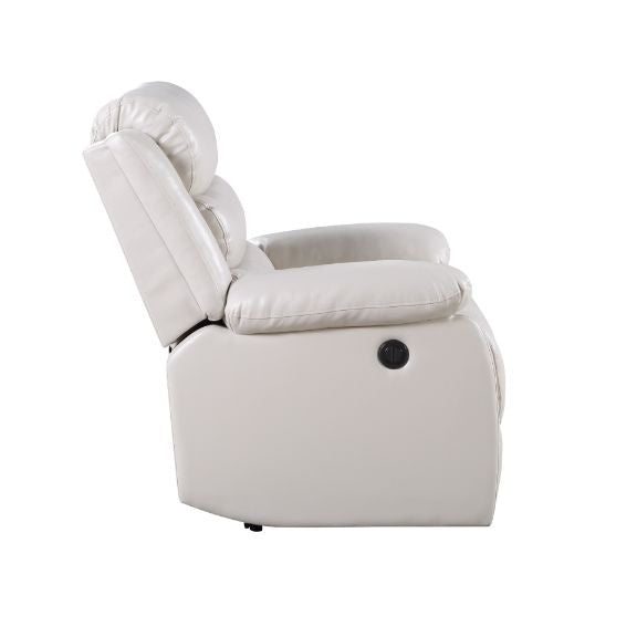ACME 56911 Eilbra Power Recliner, Beige PU