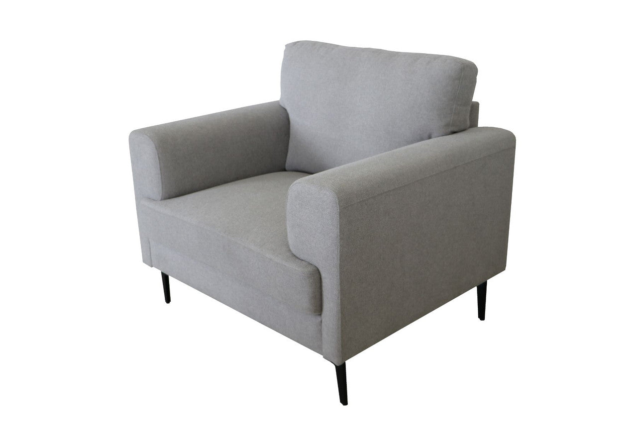 ACME 56927 Kyrene Chair, Light Gray Linen
