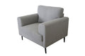 ACME 56927 Kyrene Chair, Light Gray Linen
