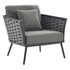 Modway EEI-3054 Stance Outdoor Patio Aluminum Armchair