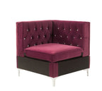 ACME 57334 Jaszira Modular - Wedge, Burgundy Velvet