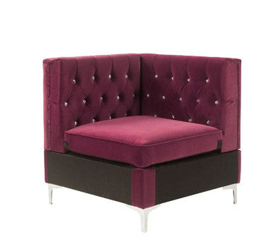 ACME 57334 Jaszira Modular - Wedge, Burgundy Velvet