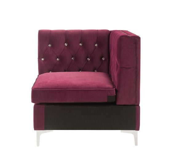 ACME 57334 Jaszira Modular - Wedge, Burgundy Velvet