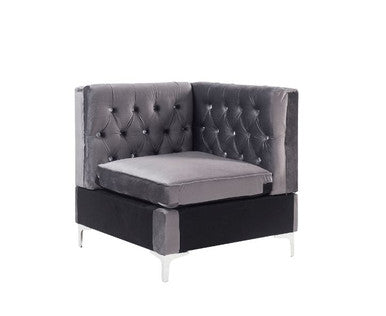 ACME 57374 Jaszira Modular - Wedge, Gray Velvet