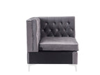 ACME 57374 Jaszira Modular - Wedge, Gray Velvet