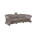 ACME 58170 Dresden Sofa, Vintage Bone White & PU