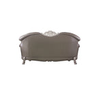 ACME 58175 Dresden Sofa with 5 Pillows, Vintage Bone White & PU