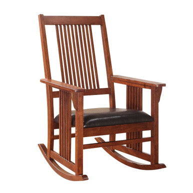 ACME 59214 Kloris Rocking Chair, Tobacco